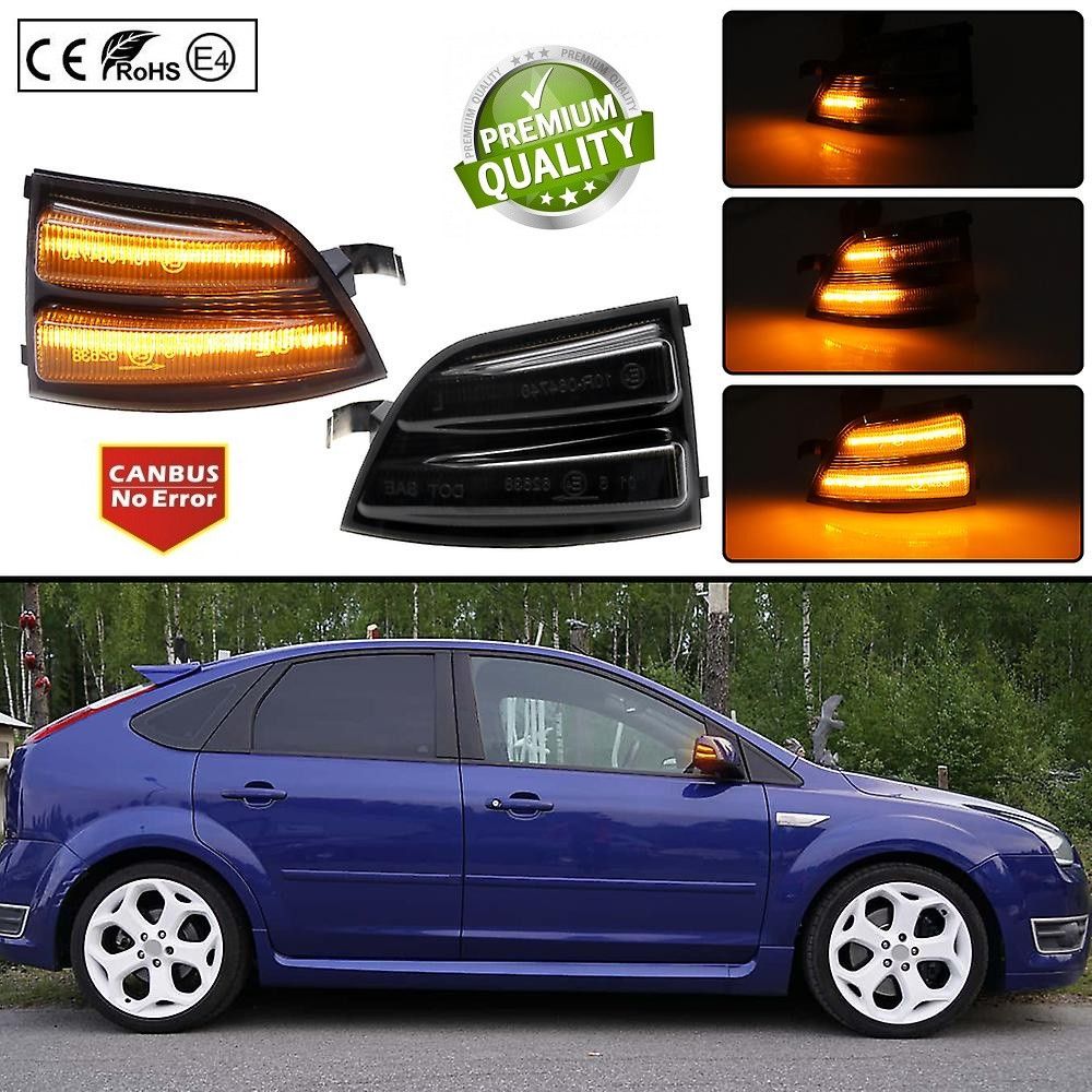 LED BOCNI DYNAMIC MIGAVCI U RETROVIZORU, TIPSKI - FORD - SMOKE LENS 17070206 Beograd Zemun